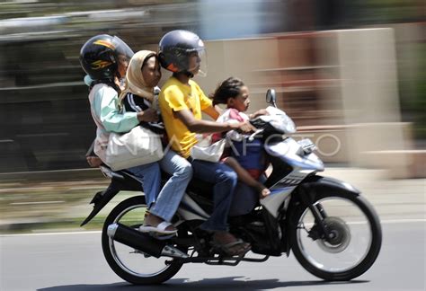 Mudik Bersepeda Motor Antara Foto