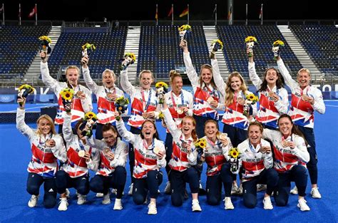 Gb Women Bronze Medallists Holcombe Hockey Club