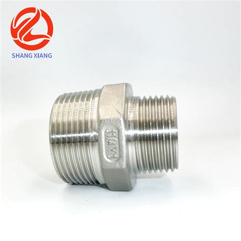 Stainless Steel Npt Bsp Din Male Female Threaded Pipe Fittings China