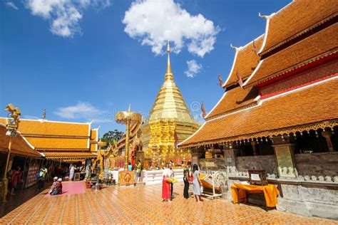 Wat Phra That Doi Suthep Chiang Mai Thailand Editorial Stock Photo