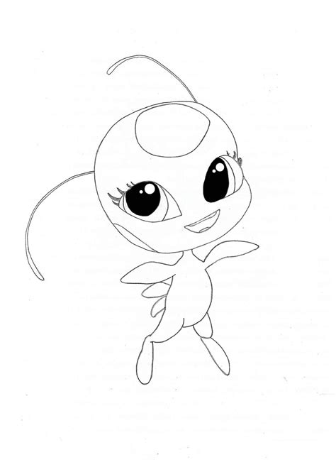 Miraculous Queen Bee Coloring Pages