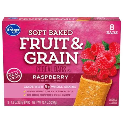 Kroger® Fruit And Grain Raspberry Breakfast Bars 8 Ct King Soopers