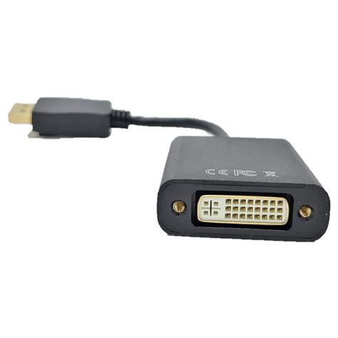 Micro Connectors, Inc 9 in. DisplayPort to DVI Adapter DP-DVI-9 - The Home Depot