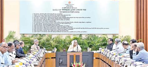 Ecnec Approves 16 Projects Involving Tk 24362 Crore