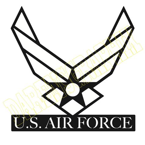 Dxf File Air Force Etsy