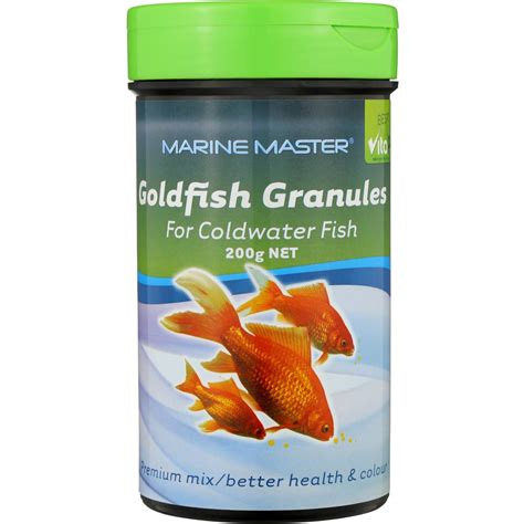 Marine Master Fish Food Goldfish Granules 200g | Woolworths