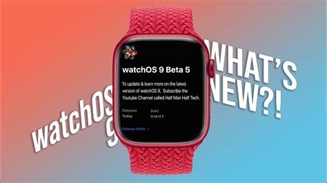 WatchOS 9 Beta 5 Is OUT What S New YouTube