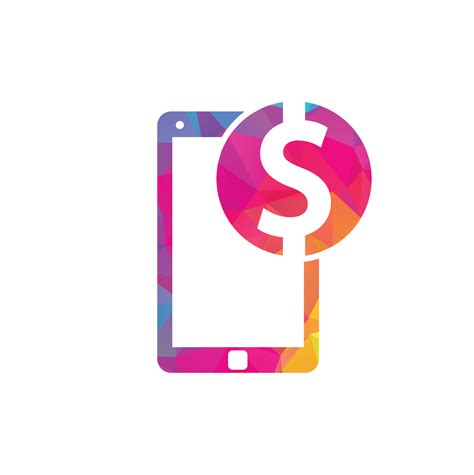 Mobile Pay Logo Template Design Mobile Money Logo Vector Template