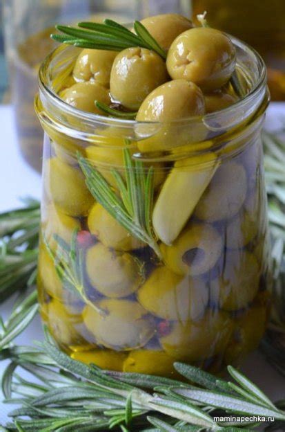 Рецепт маринованных оливок