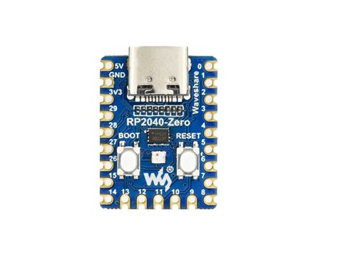 Waveshare Rp2040 Zero A Low Cost High Performance Pico Like Mcu Board Based On