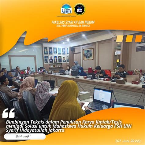 Bimbingan Teknis Dalam Penulisan Karya Ilmiah Tesis Menjadi Solusi