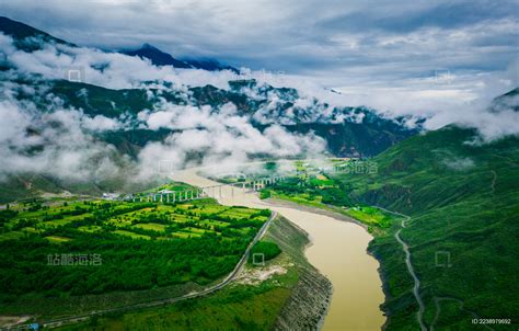 中国西藏山南市雅鲁藏布江峡谷自然风光站酷海洛正版图片视频字体音乐素材交易平台站酷旗下品牌