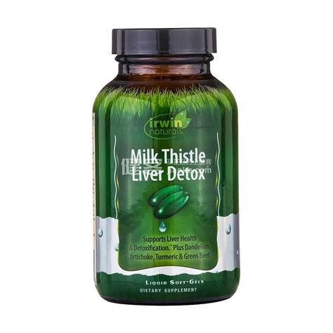 Irwin Naturals Milk Thistle Liver Detox60粒milk Thistle Liver Detox 说明书作用效果价格方舟健客网