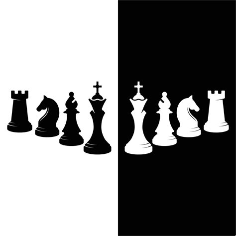 chess logo vector icon illustration design 28801498 Vector Art at Vecteezy