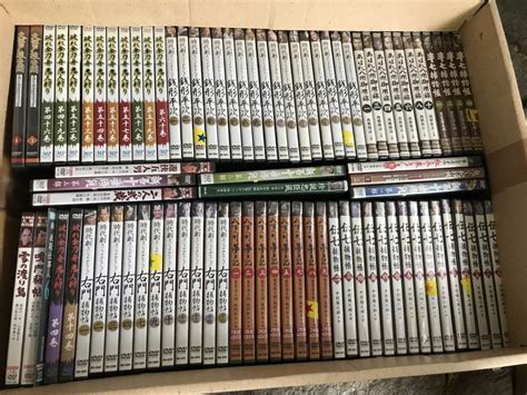 【やや傷や汚れあり】★ 【140サイズ着払】 時代劇 Dvd 大量 まとめて 八百八町夢日記 銭形平次 伝七捕物帳 あばれ八州御用度 右門捕物