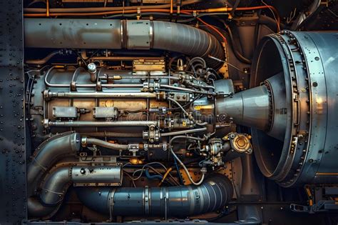 Exploring the Intricate Mechanisms of a Powerful Jet Engine, a Detailed ... 