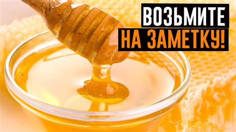 Отличить настоящий мед от подделки просто! - YouTube