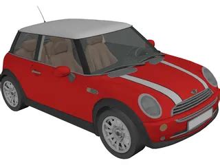 Mini Cooper 3D Model - 3DCADBrowser