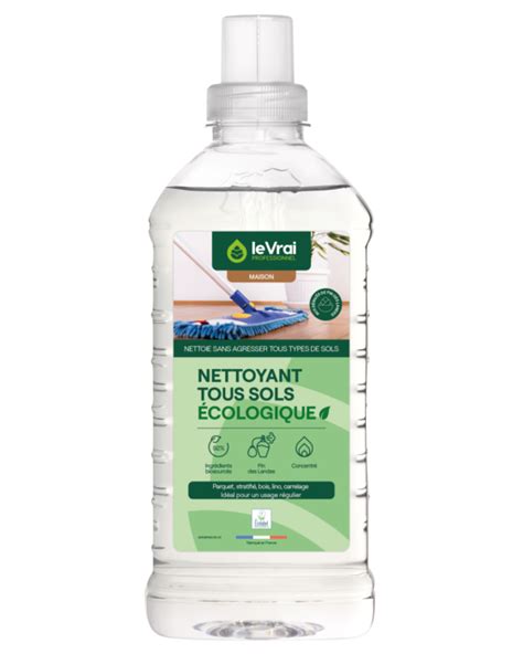 Nettoyant Tous Sols Écologique Produits Action Pin