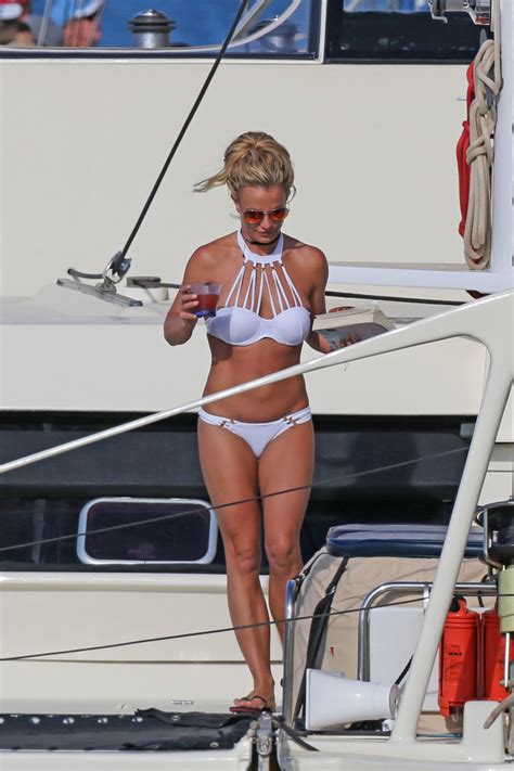 BRITNEY SPEARS In Bikini At A Boat In Hawaii HawtCelebs