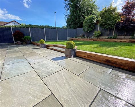 Kandla Grey Paving Slabs Paving Slabs Patio Stones Nustone