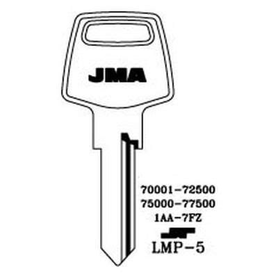 JMA LMP 5 Vehicle Key Blank For LMP JMA UK