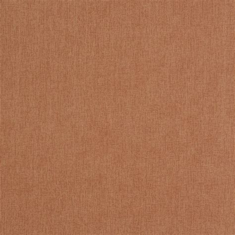 Apricot Coral Solid Texture Plain Faux Leather Upholstery Fabric By The