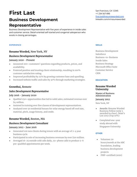 50 Sales Resume Examples For 2023 Resume Worded