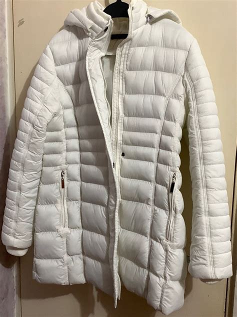 Casaco Puffer Branco Casaco Feminino Alpelo Usado Enjoei