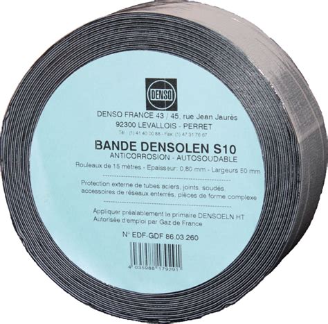 Denso Bande Anticorrosion Double Face Auto Soudable Lg M Larg