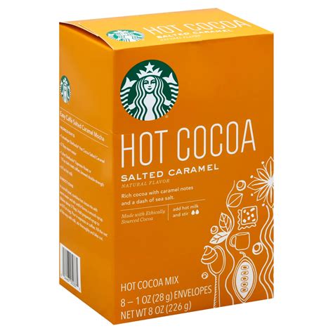 Starbucks Salted Caramel Hot Cocoa Mix Shop Cocoa At H E B