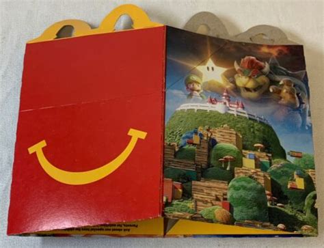 2023 McDonald's Happy Meal box ~ SUPER MARIO | Ubuy India