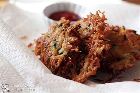 Crispy Potato Fritters | Gromperekichelcher | Global Table Adventure