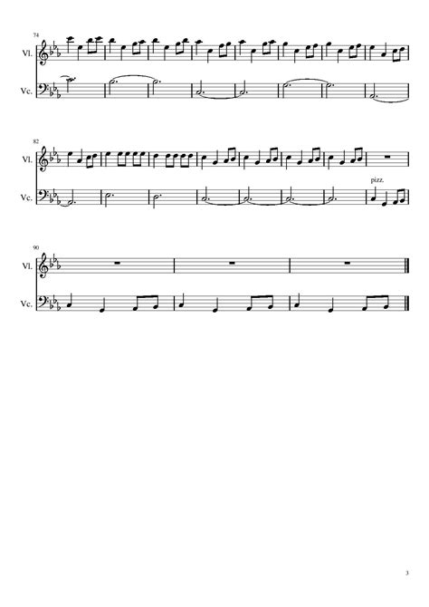 Game of Thrones Theme for Violin and Cello – Free Sheet Music