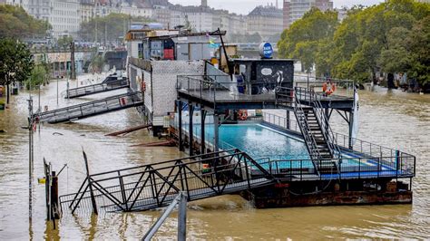 Hochwasser Und Rei Ende Fl Sse In Wien Youtube