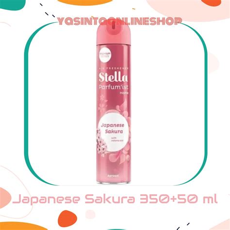 Jual Stella Aerosol Air Freshener Premium Series Japanese Sakura Ml