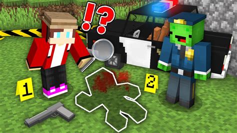 Mikey And Jj Became Police Funny Story In Minecraft Mazien Mizen