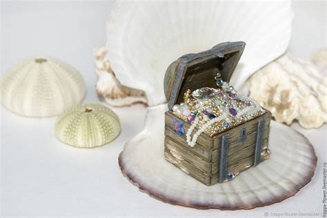 Шкатулка с секретом "Сокровища семи морей" на заказ в интернет-магазине ...