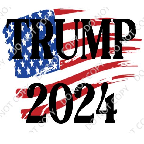 American Flag TRUMP 2024 PNG Digital Download - Etsy