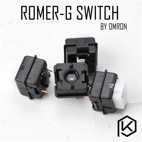 Logitech Romer G RGB switch ormon tactile switch low profile mechanical ...