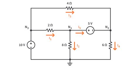 Special Case Of Kcl Supernode Analysis Circuitbread