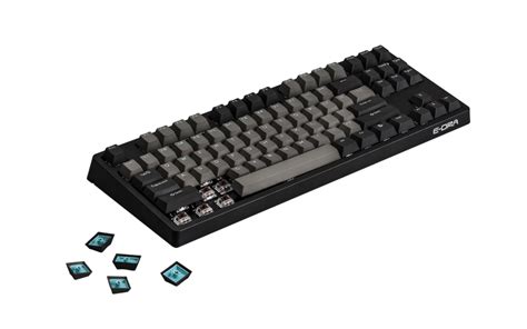 Bàn phím cơ E DRA EK387 Gateron Brown switch