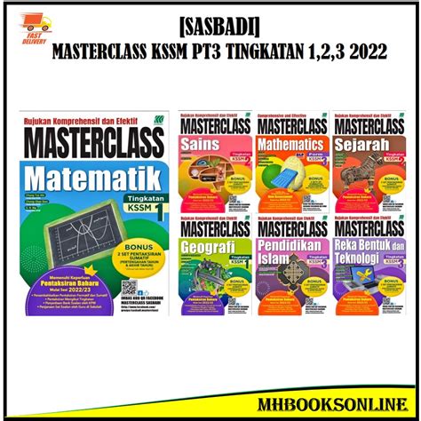 Mh Sasbadi Buku Rujukan Masterclass Pt Tingkatan Kssm