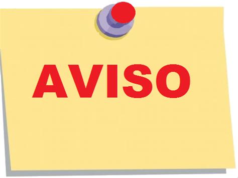 Clases De Avisos Concepto De Aviso