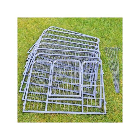 Parc Enclos Pour Chiens Grillage Cage Cl Ture Int Rieur Et Ext Rieur