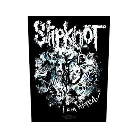 Slipknot Slipknot Back Patch Slipknot Patch Slipknot I Am Hated Back