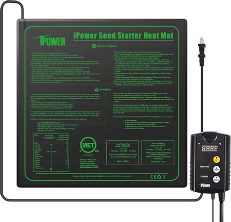 Ipower X Warm Hydroponic Seedling Heat Mat And F Digital