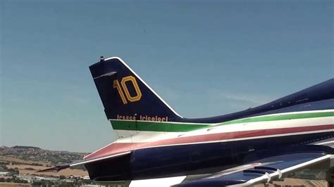 Aereo Delle Frecce Tricolori A Loreto YouTube