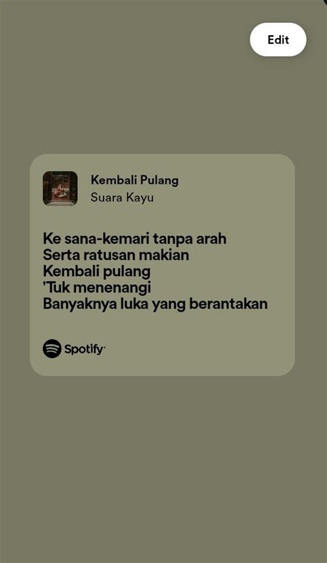 Kembali Pulang Suara Kayu Ft Feby Putri