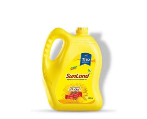 Sunland Refined Sunflower Oil 5Ltr